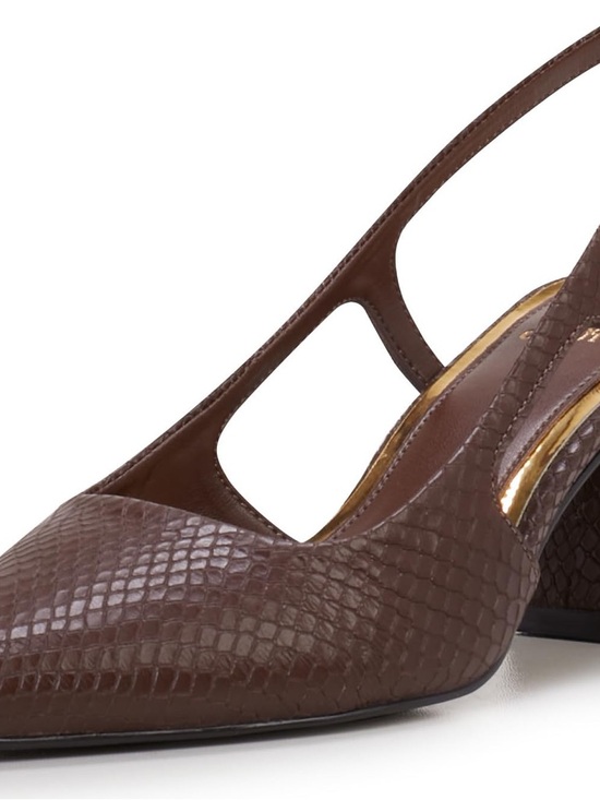 Vince Camuto Shoes - Vince Camuto Sindree Chocolate Pumps-Size 11